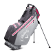 Stand Bag Callaway Fairway 14 HD Charcoal/Silver/Pink